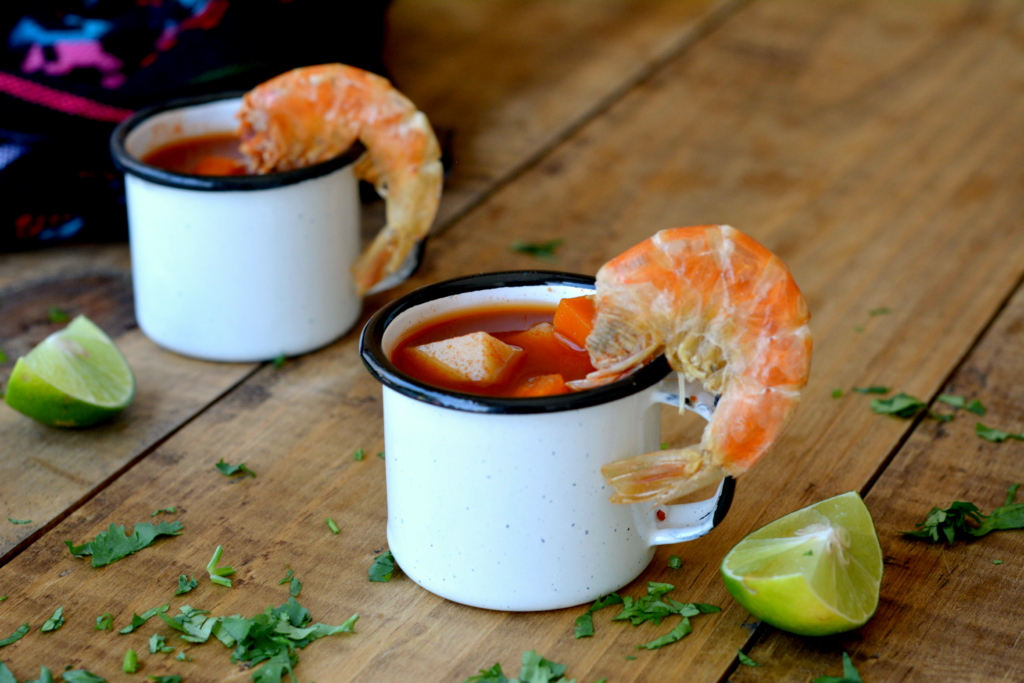 Caldo De Camar N La Cocina Mexicana De Pily